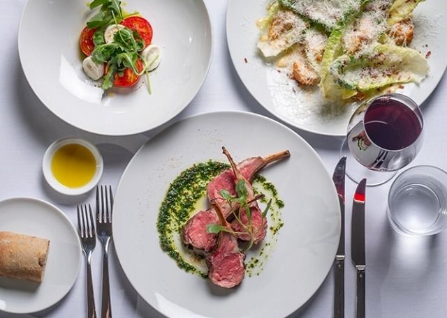 Contemporary Grill & Lounge "Red flamma"