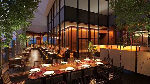 Crudo Deck / Centara Grand Hotel Osaka