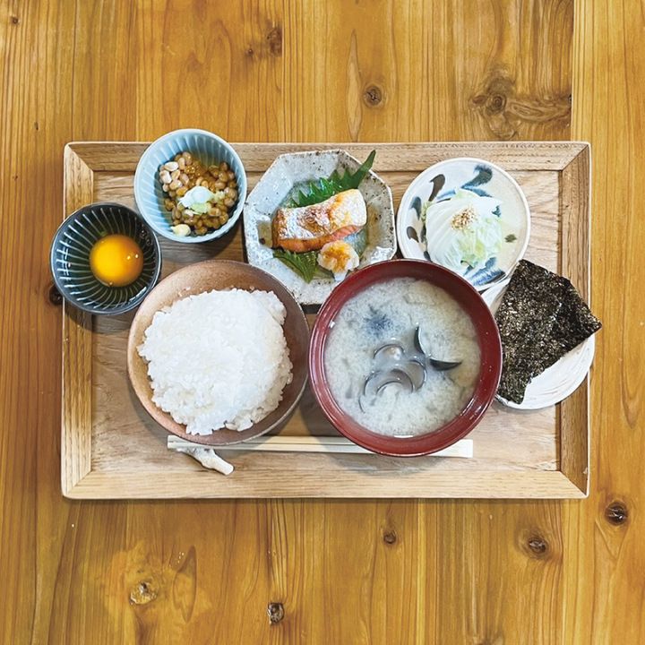 Breakfast on the last day of the trip