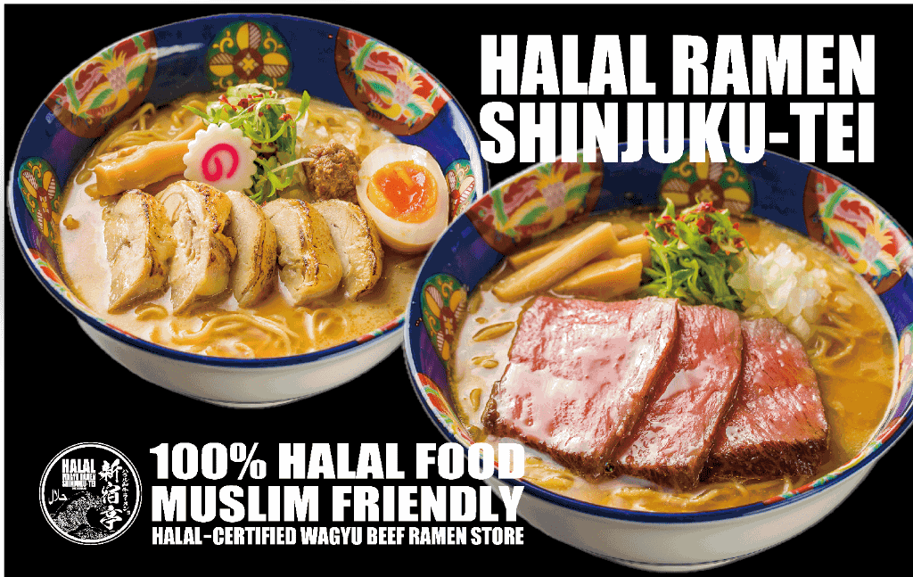 HALAL WAGYU RAMEN SHINJUKU-TEI Ueno Park Tokyo