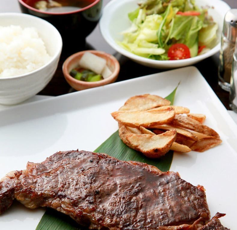 ≪ランチ≫【1/2POUND225g】本日の熟成和牛ステーキ