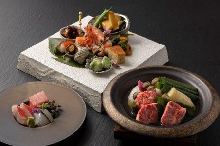 【一人ひと鍋】黒毛和牛桜蒸しとズワイ蟹ご飯　13,200円