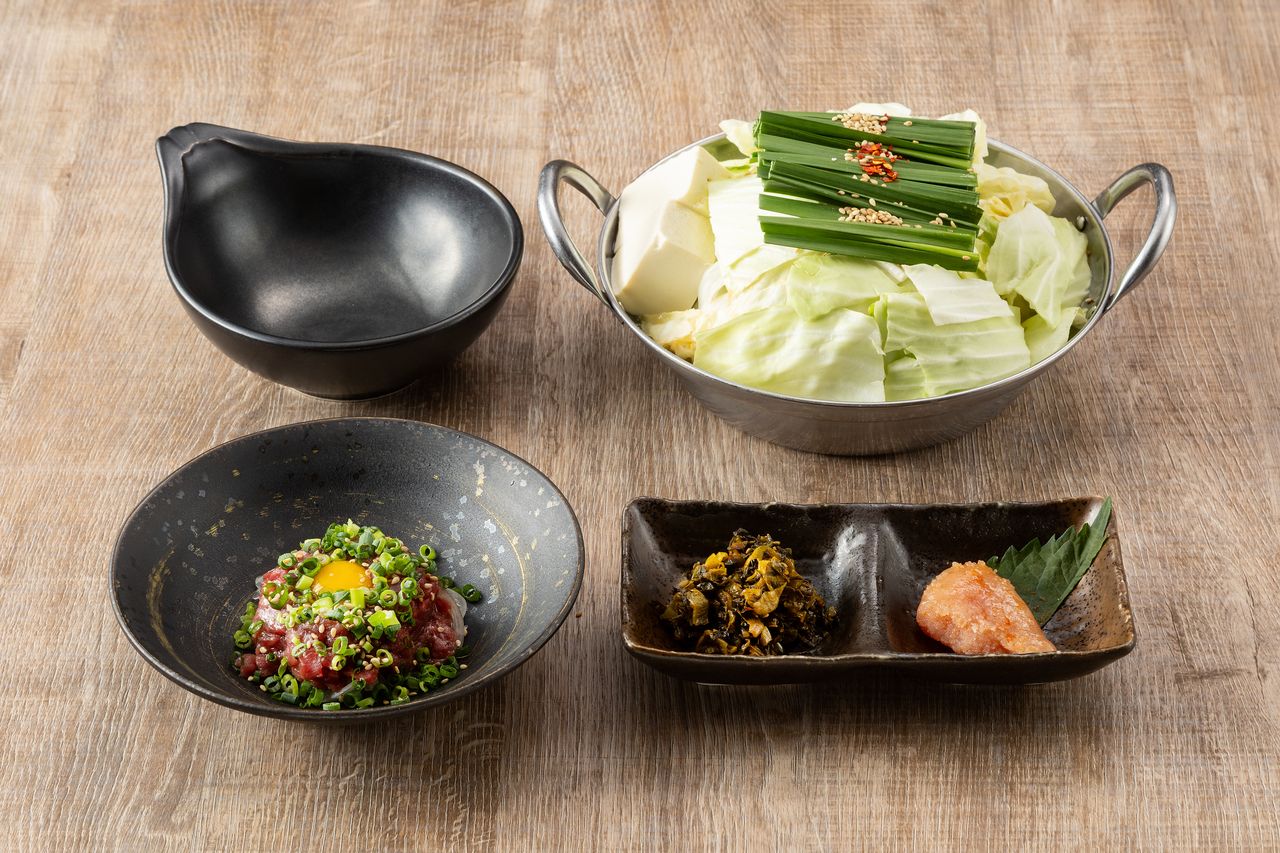 Meat filling course