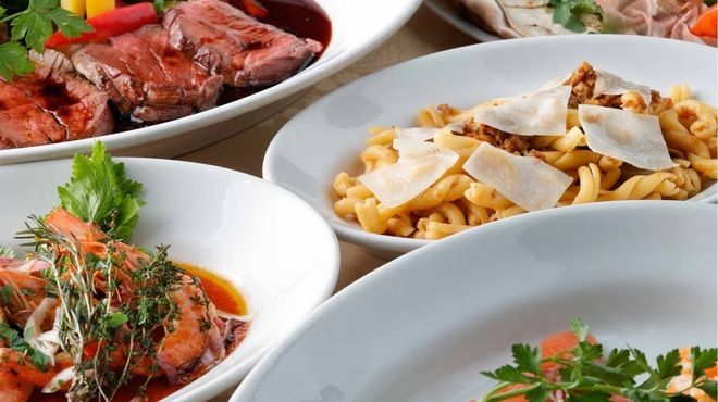 [Milano] A prix fixe-style large-plate course with a choice of meal options