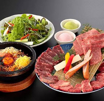 ファミリーコースB 上ロースと肉盛りコース　1人前