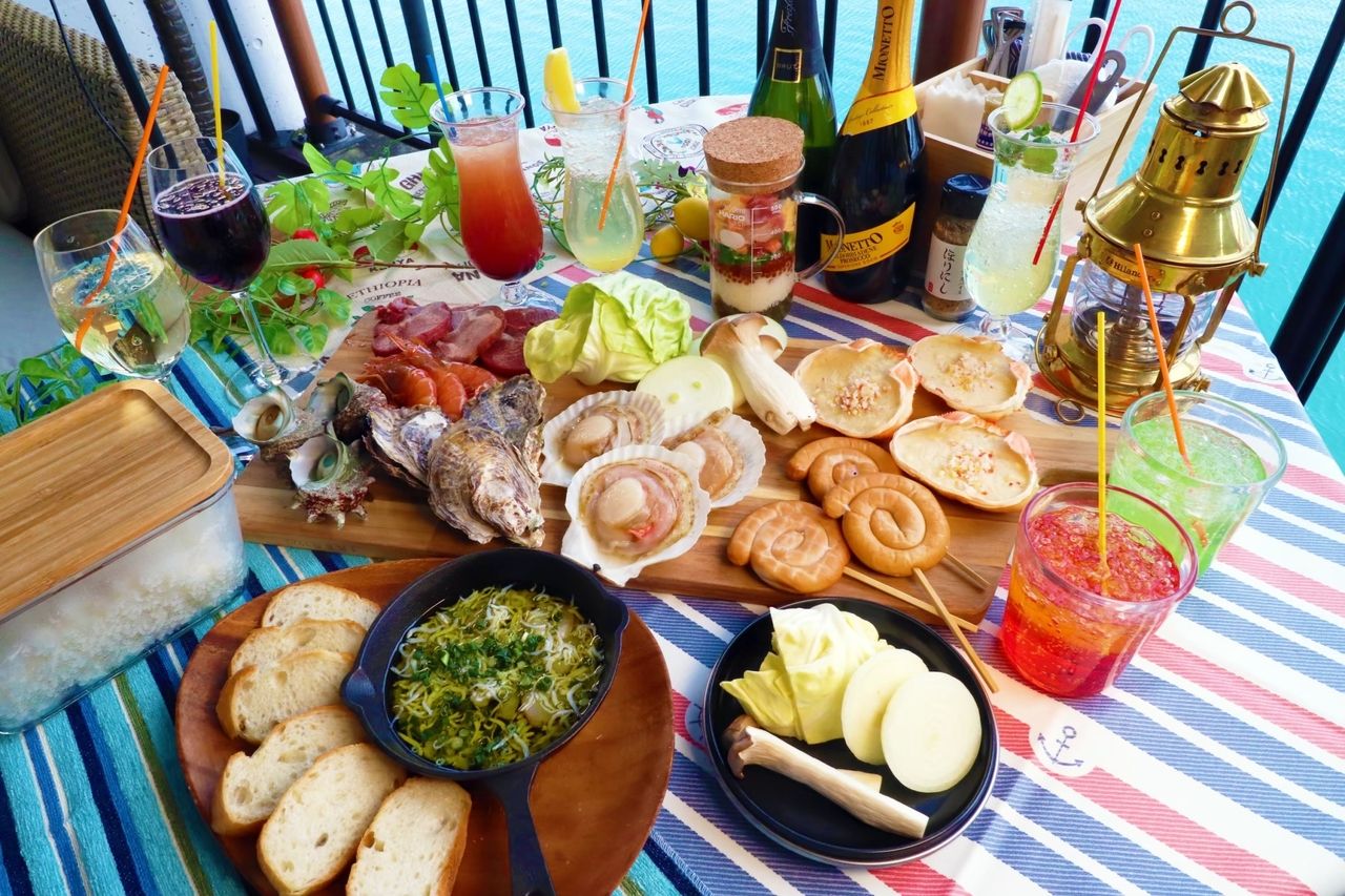 ★STANDARD  BBQ  CORSE：5,000円〈税込〉飲み放題付