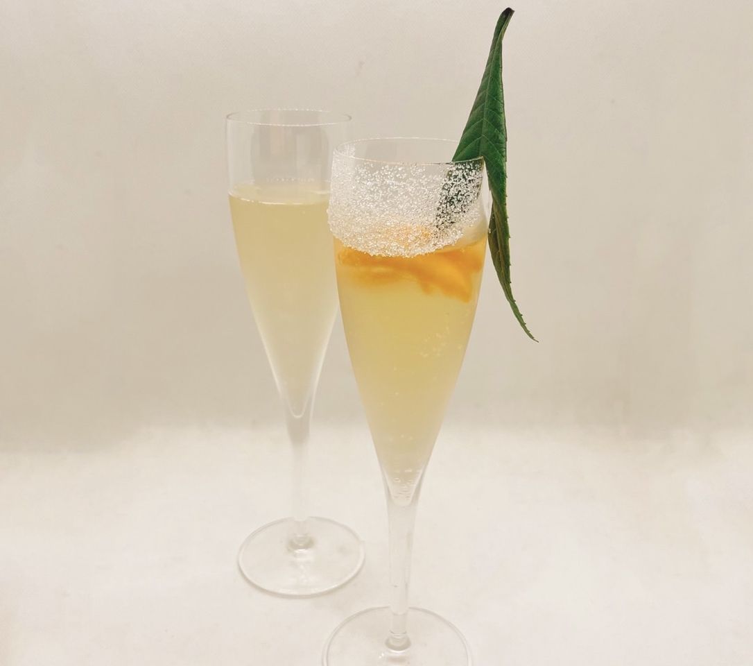 アペリティフ（自家栽培ビワのノンアルコールスパークリング ）