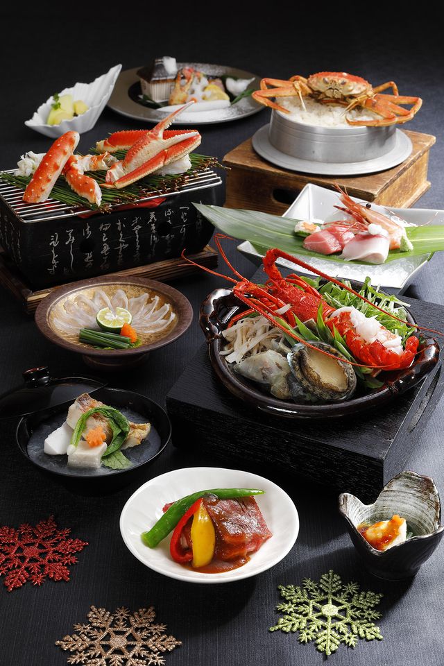 神戸牛・金目鯛・あわび・伊勢海老伊勢海老特別懐石　4月