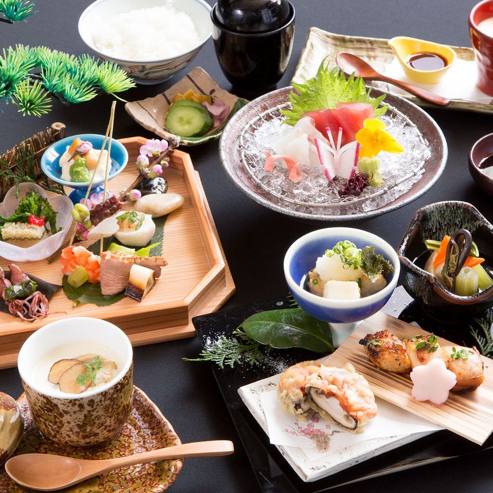 [Weekdays only] "Hyakka Ryoran" <Table seats>