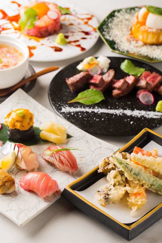 8,800 yen Omakase course