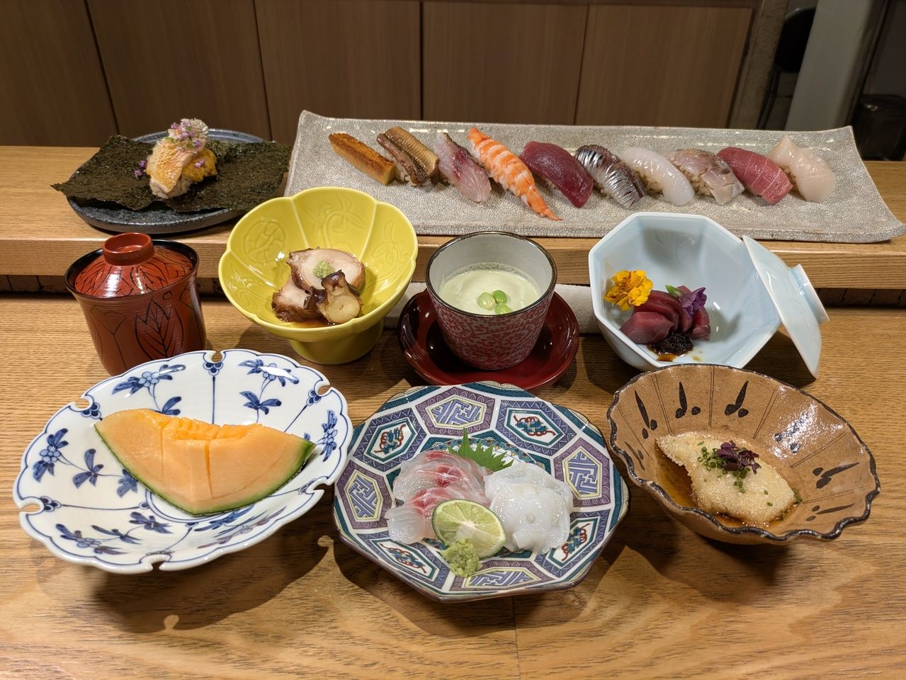 18-Course Seasonal Omakase "Ume"