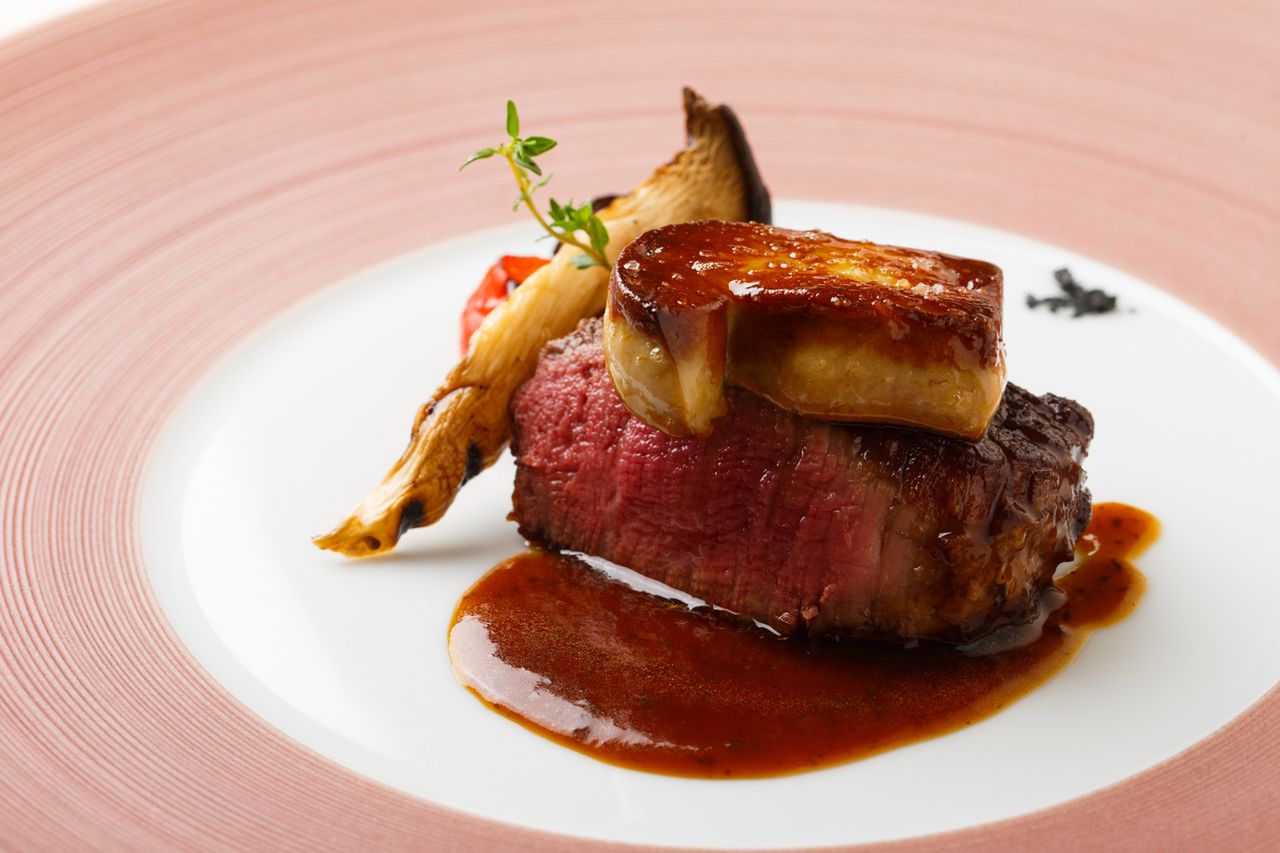 時短でも贅沢な幸せディナー！【前菜+極上パスタ+黒毛和牛のフィレとフォアグラのロッシーニ風コース】