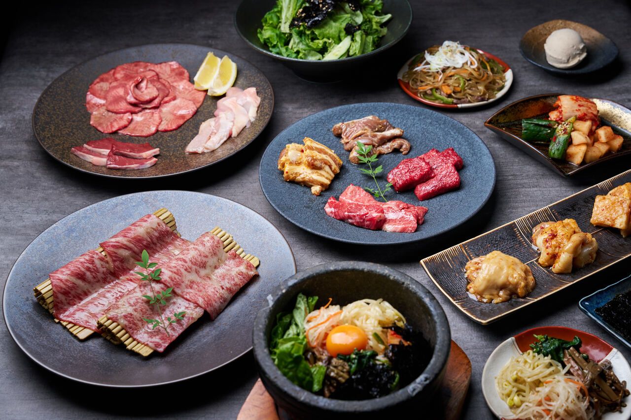 桑原ライスボールも付いている将軍コース