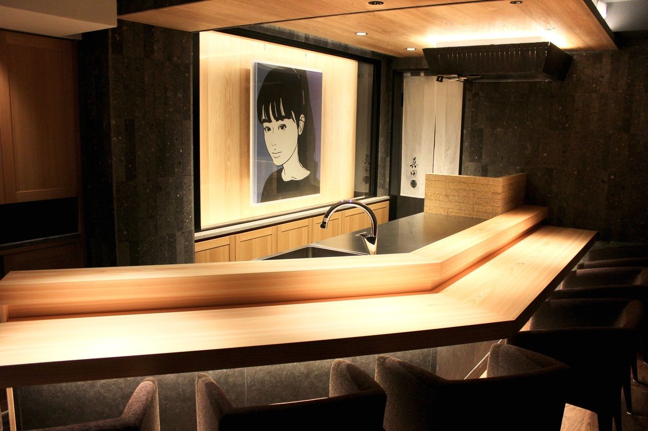 Tempura and Kobe beef kappo