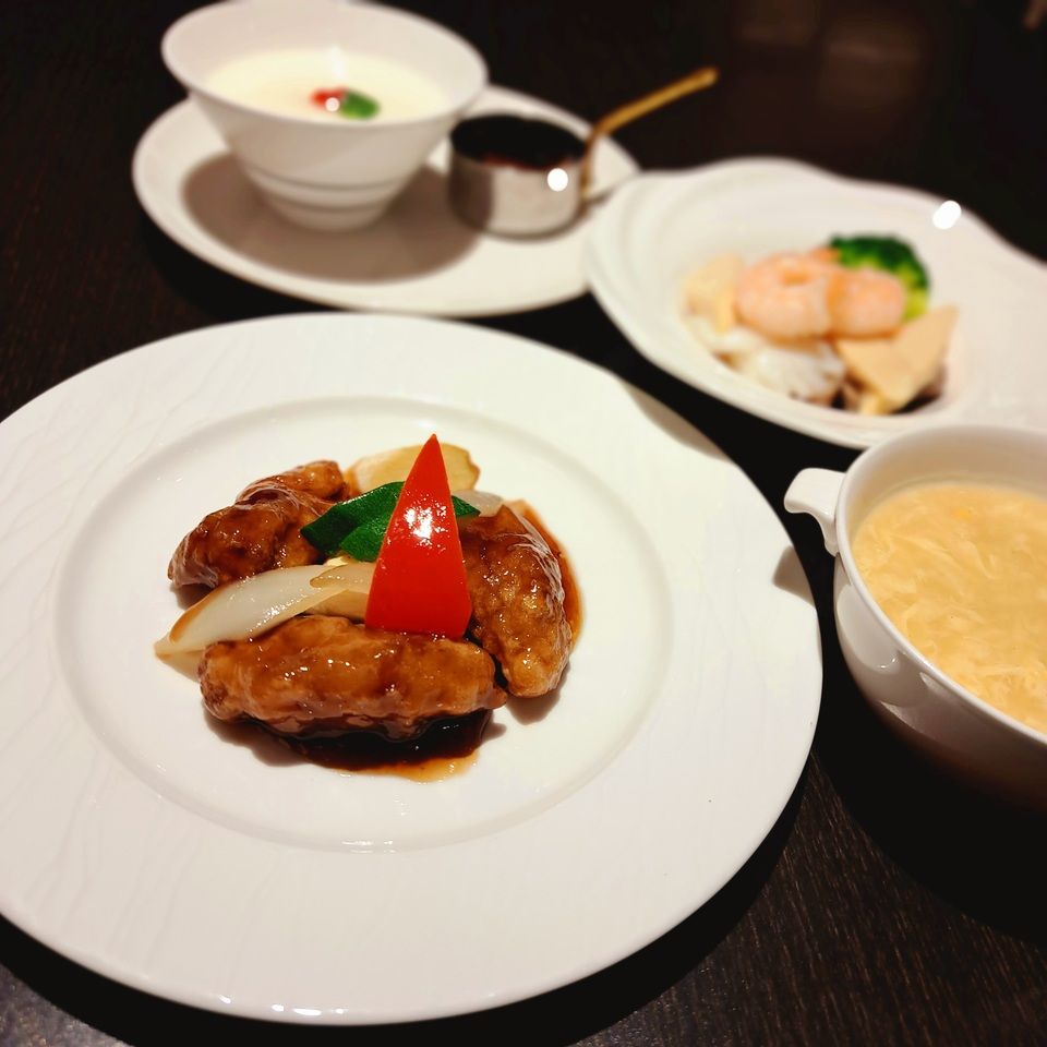 海鮮・お肉のWメイン東天紅人気ランチ【紅花】2024.03.01～