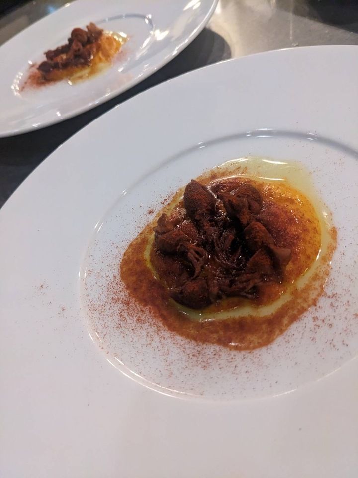 季節のお任せ5皿の前菜のコース仕立て