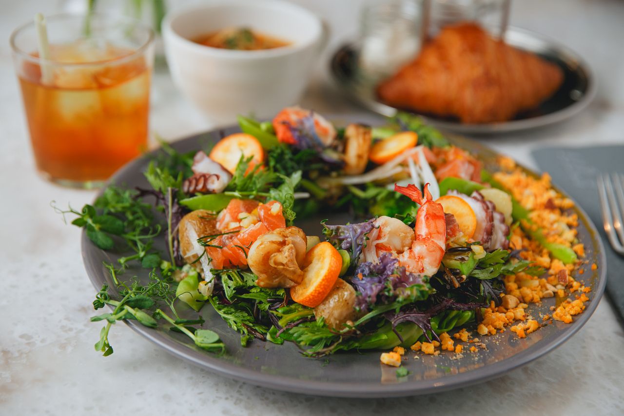 3/1 ~ [LUNCH (weekdays only)] Special lease salad set (soup and dolce included)