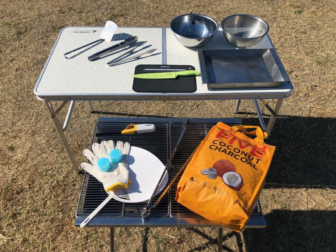 ★Recommended for customers renting the charcoal grill set (for up to 10 people)!