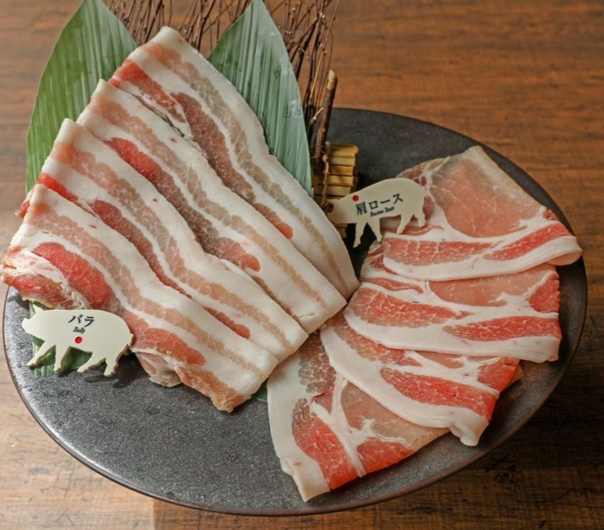 국산 돼지 코스