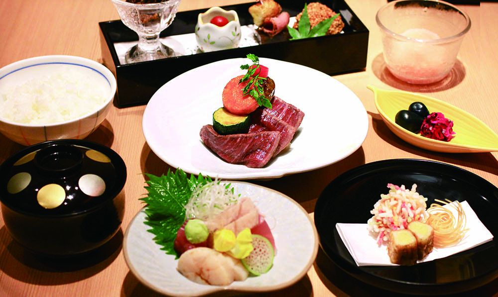 Lunch kaiseki zen 4,000 yen～The main dish can be selected individually from meat or fish.