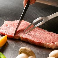 [Teppan Lunch] Sendai beef steak and seafood lunch