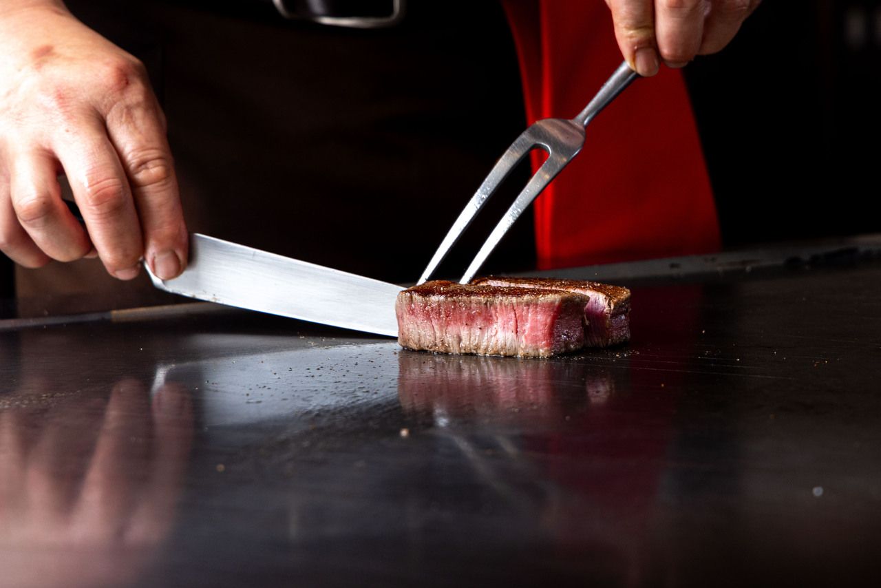 【鉄板コース】 仙台牛のステーキコース