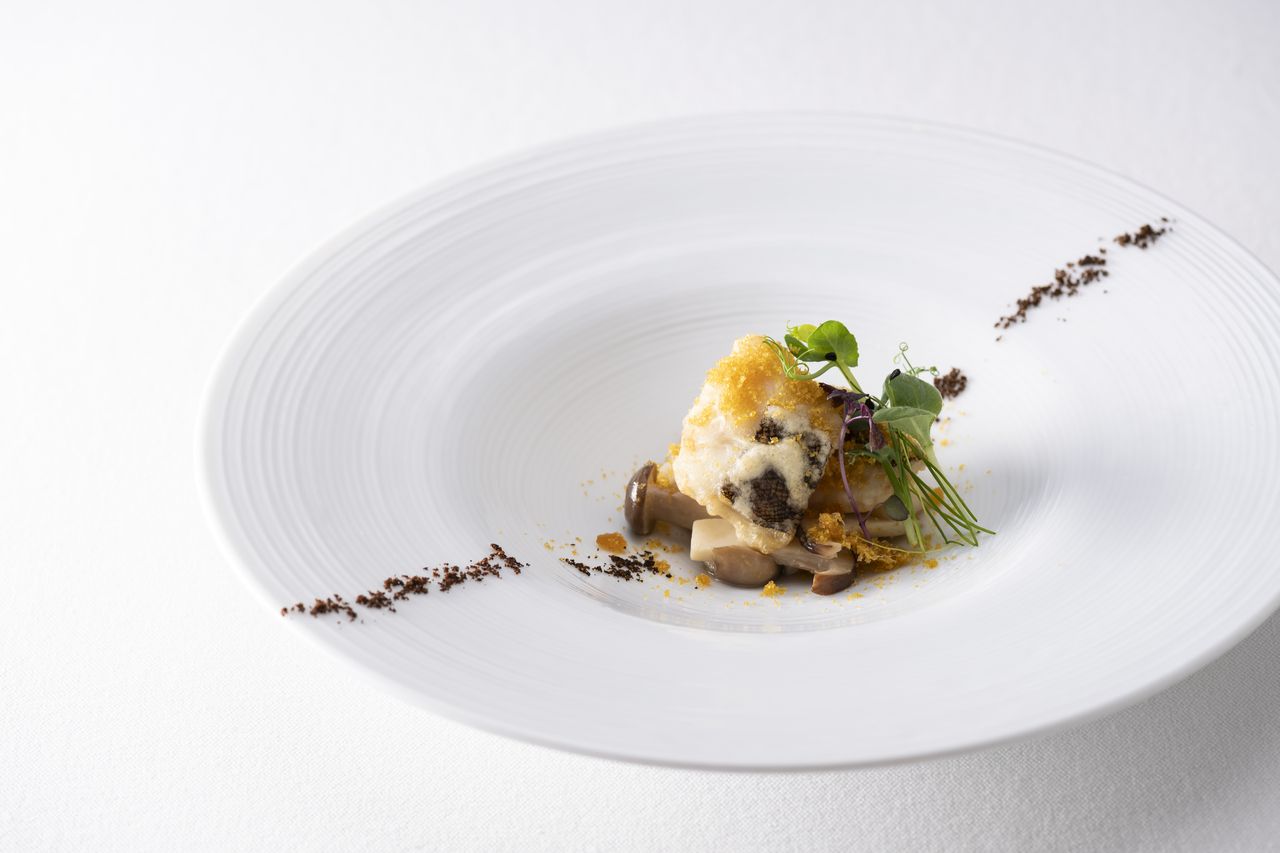 [Lunch Course Yan] ALL 6 dishes including Shark's fin with rice in earthenware pot and Tokachi herb beef in oyster sauce 