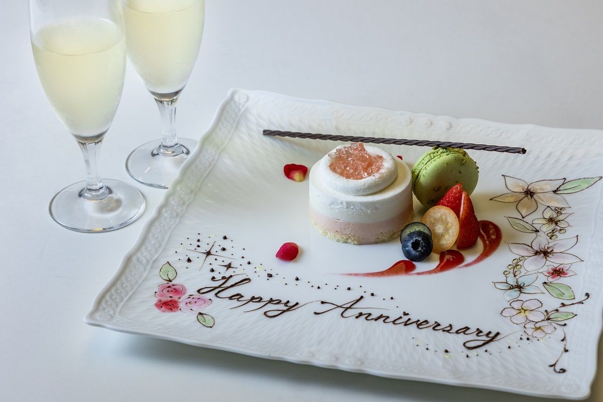 [Birthdays/Anniversaries] Dessert plate (for a fee) (※Reservations required at least 2 days in advance)