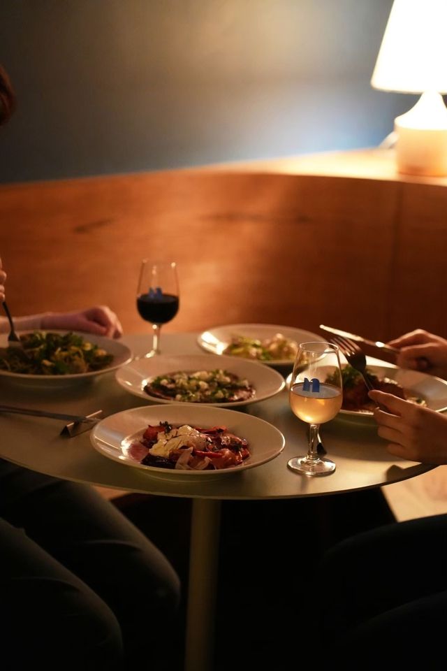 Shared course including pasta