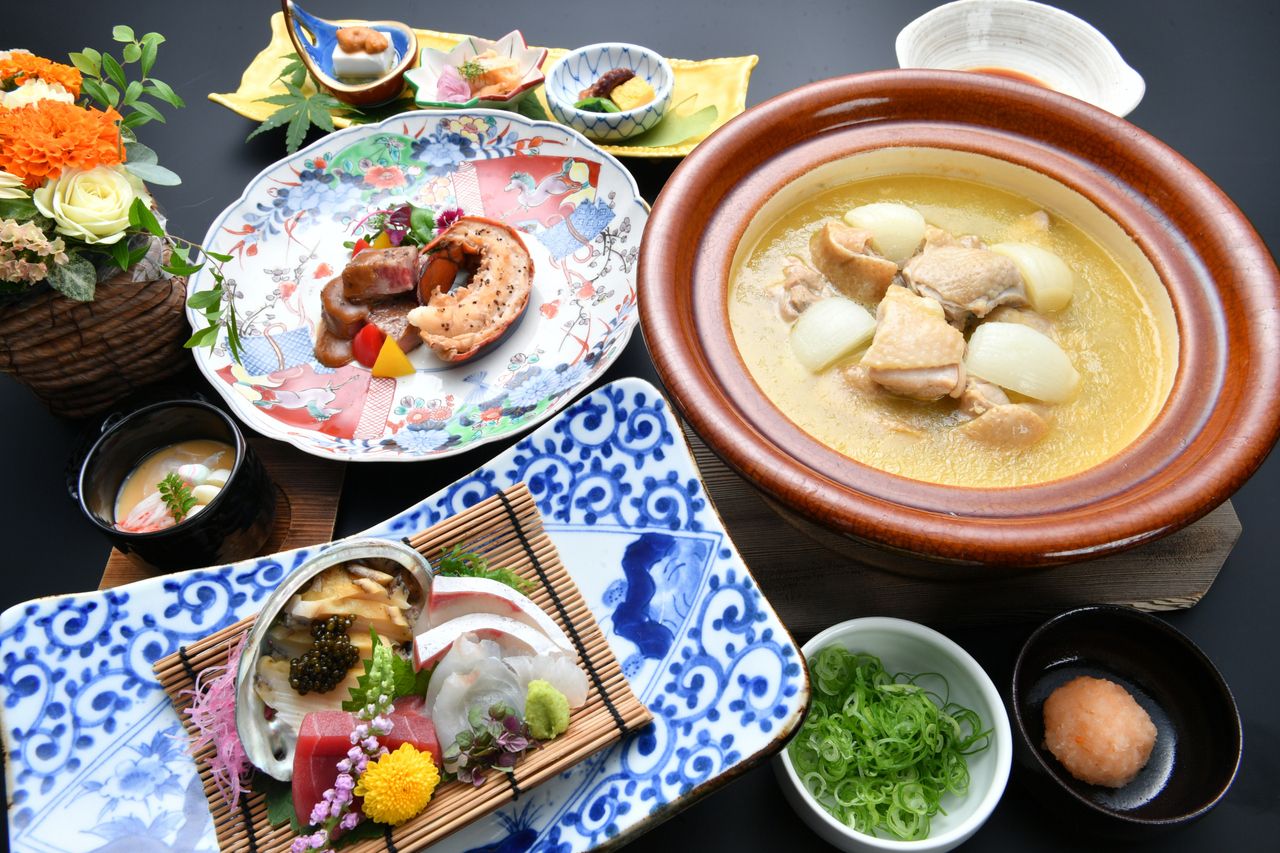 ≪名物≫水たき会席27,500円