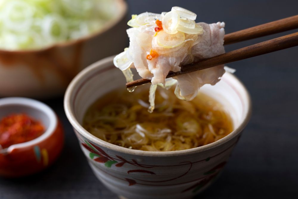 [Lunch] "Dashi shabu lunch" (branded pork)