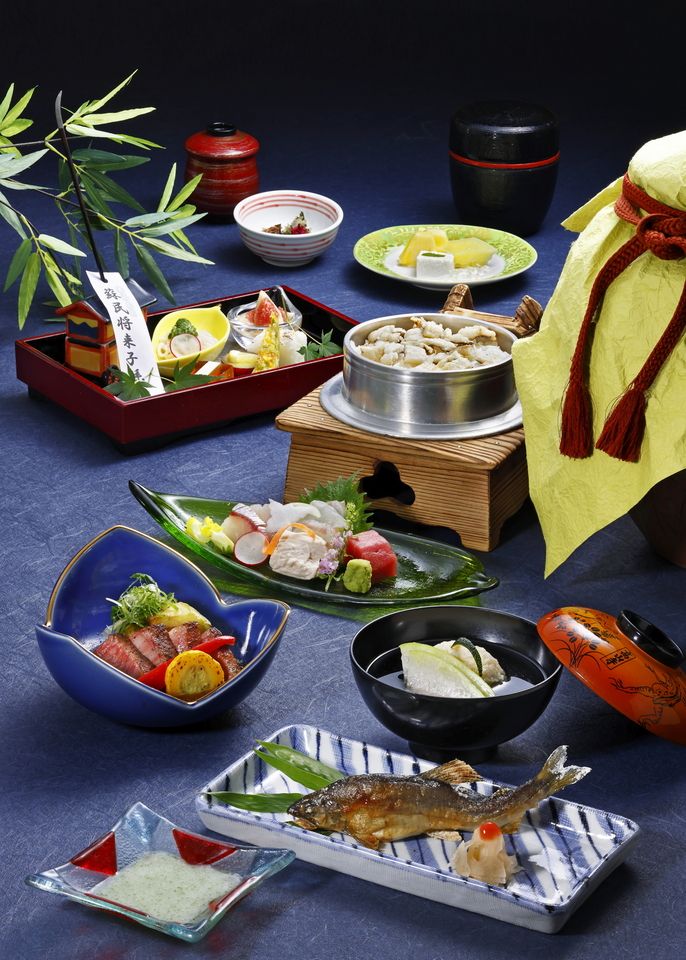 Snow kaiseki