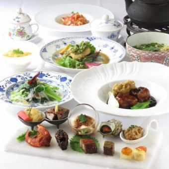 華コース 全9品