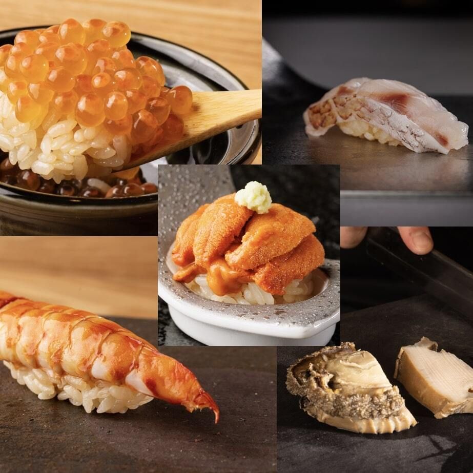 【12月限定】極上SAKEペアリング付き高級食材入りおまかせコース