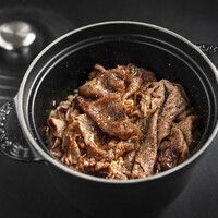 [Premium Lunch Course] Sukiyaki truffle rice and 7 other dishes + sparkling wine toast