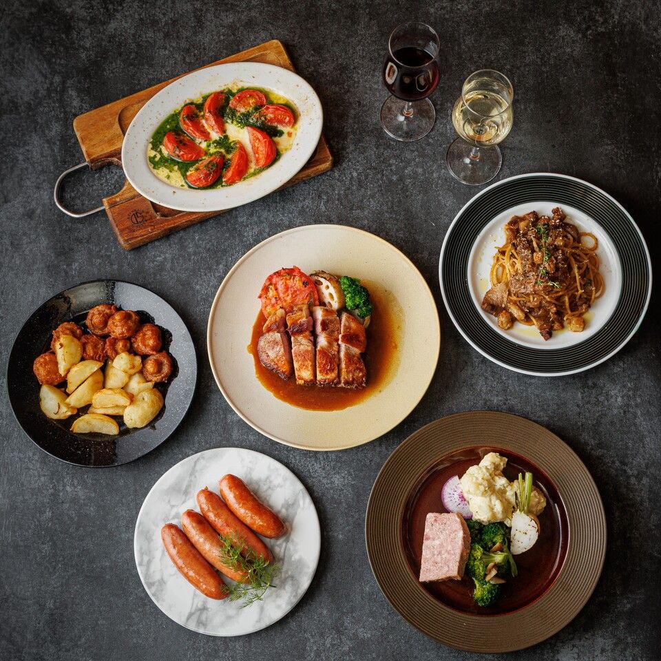 【カジュアルに楽しむ新年会におススメ◎】京の都もち豚のステーキをメインに 旬の食材を使ったパスタなど全7品　90分飲み放題付	5,500円(税込)	