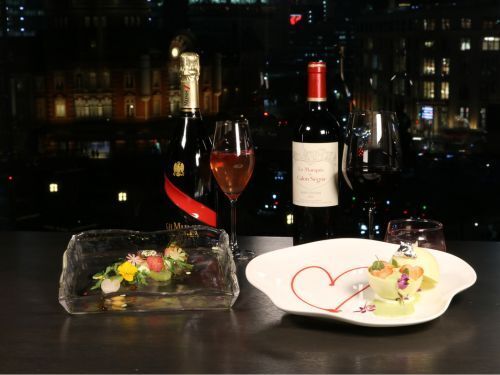 【창가 확약】 발렌타이 2026년 기간 한정 Dinner Menu Valentine 코스 6접시