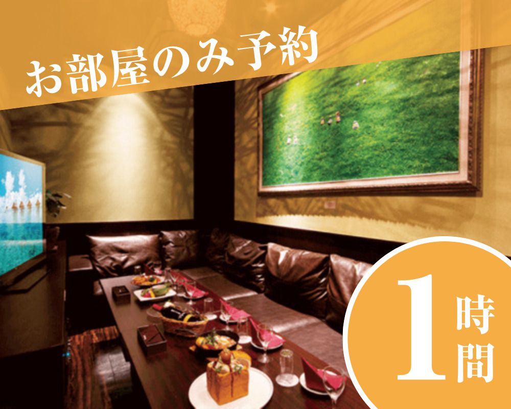 Room only reservation 1 hour use