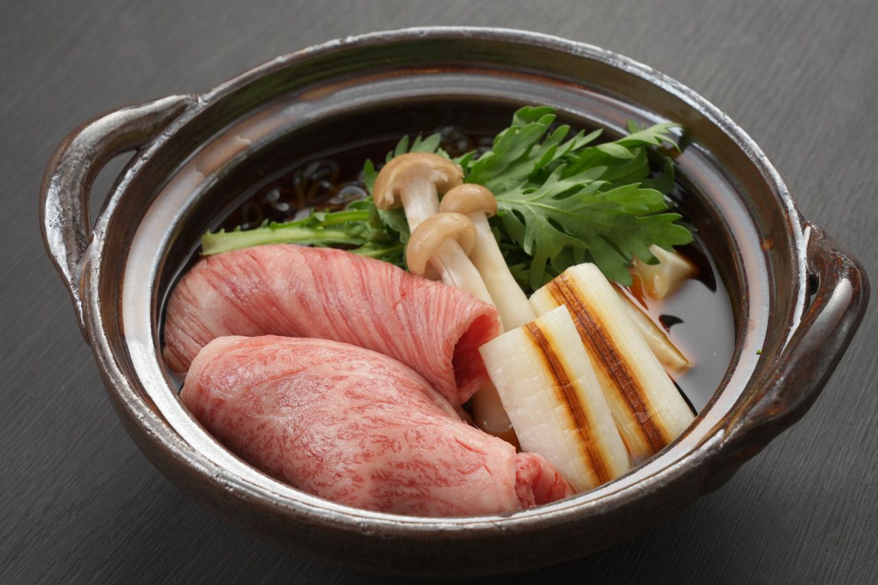 ＜個室＞夜限定　松阪牛すき煮プラン