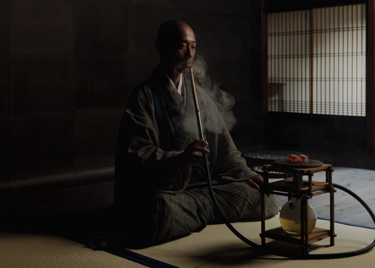 坐禅 × 茶香(吸うお茶) / Private Zen Meditation × ChaKō (Exclusive booking 1-2)