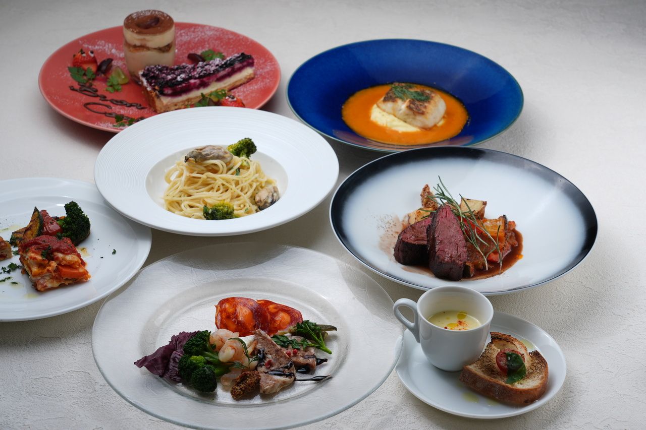 【디너】스페셜 코스 8800엔