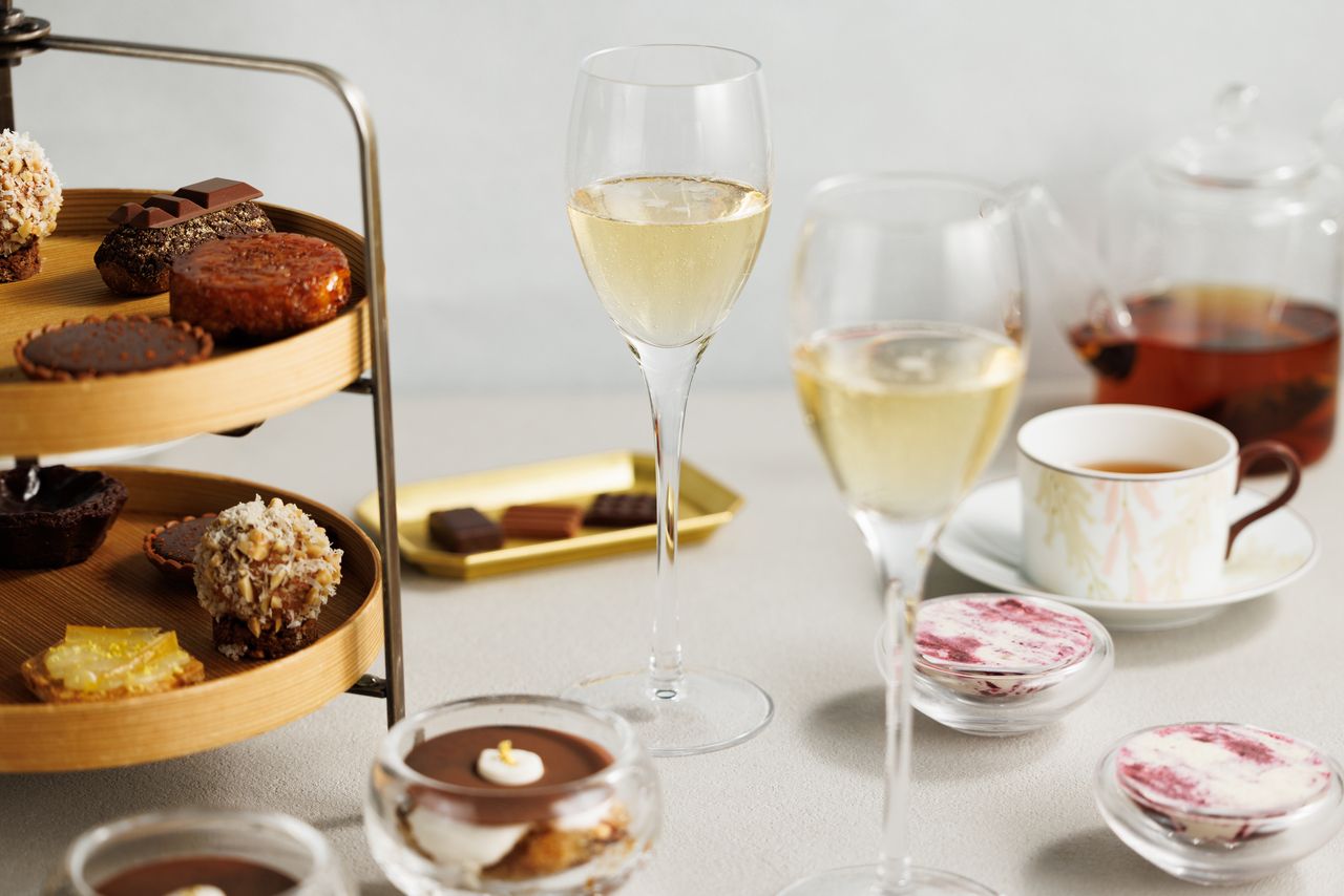 LE GOUTER（ル・グテ）アフタヌーンティー　シャンパンハーフボトル1本セット  平日