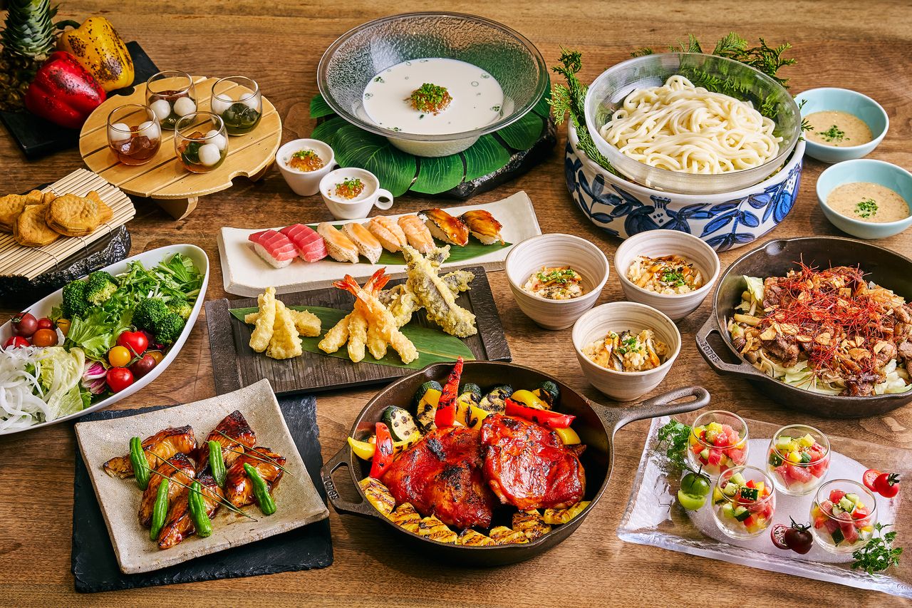 ＜Bufet Makan Tengah Hari pada Hari Sabtu dan Ahad＞Harga biasa (90 minit)