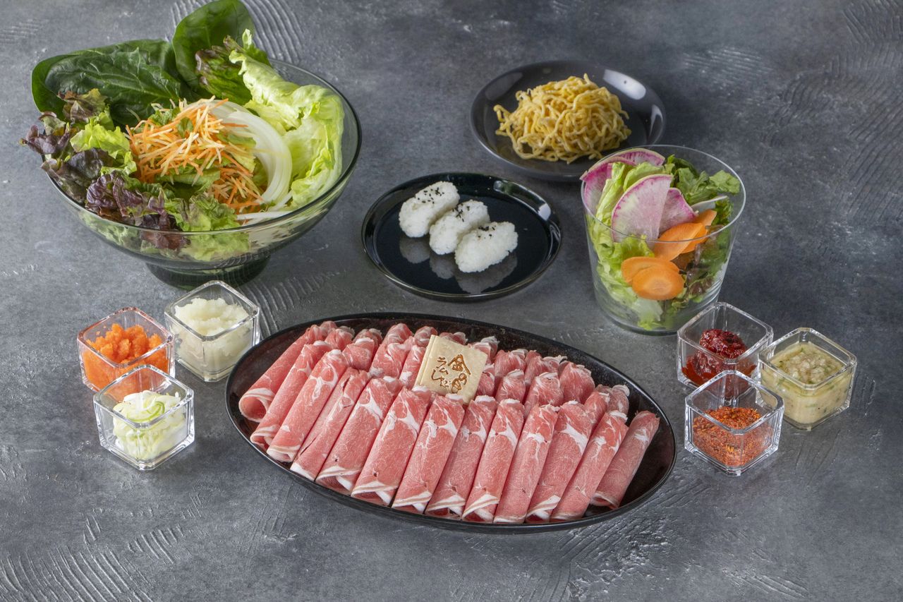 吟醸ラムしゃぶエントリーコース（Aコース）