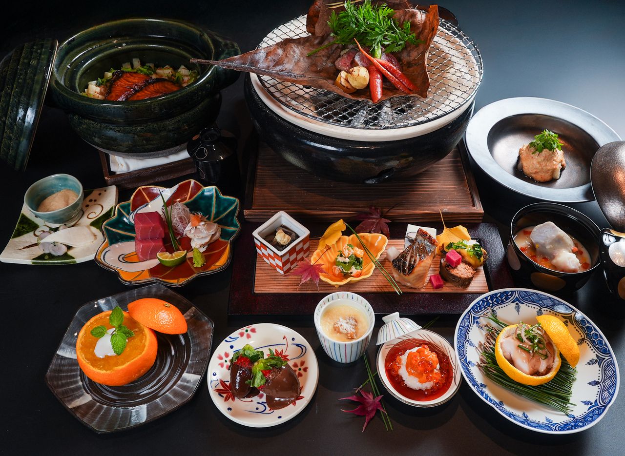 Higashiyama Kaiseki Set Menu