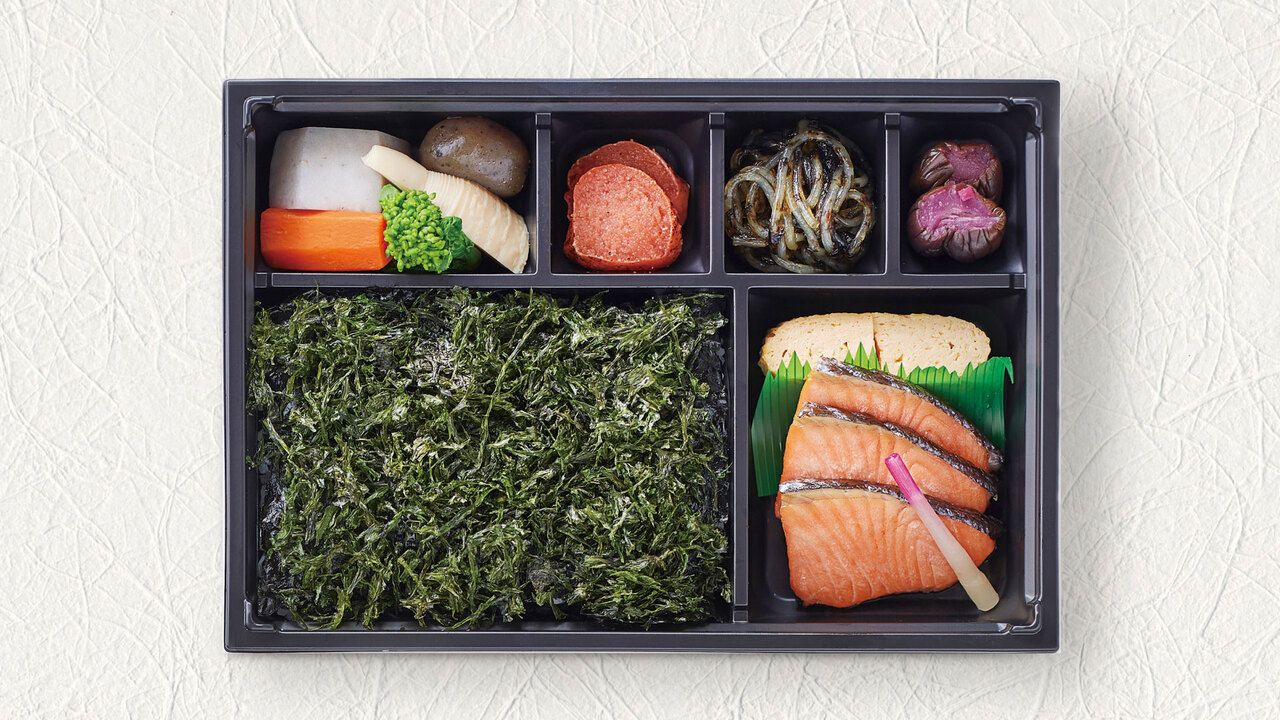 お持ち帰り専用海苔重　鮭