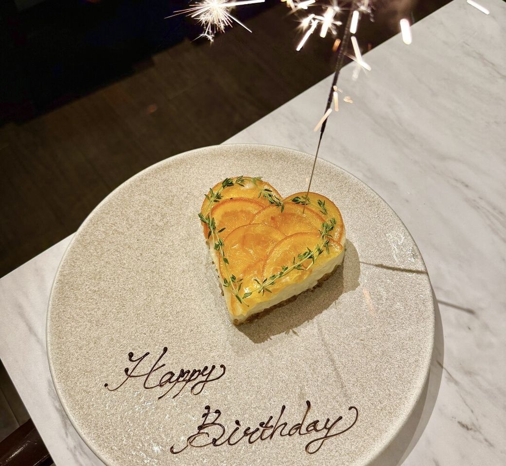 17時台限定特別価格！【記念日】コース♦お誕生日・記念日のお祝いに