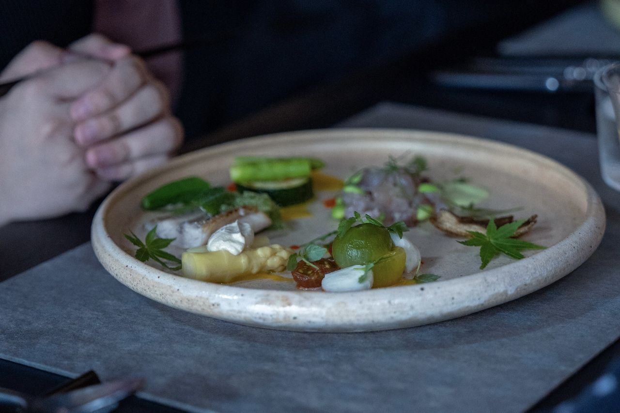 Chef's choice full course - a total of 6 dishes, from our specialty foie gras churros to meat dishes and dessert