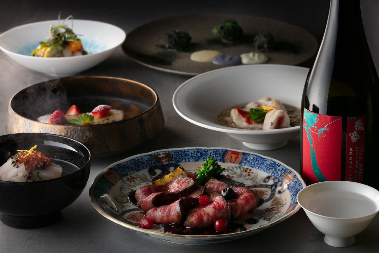 Seasonal recommended courses and pairings