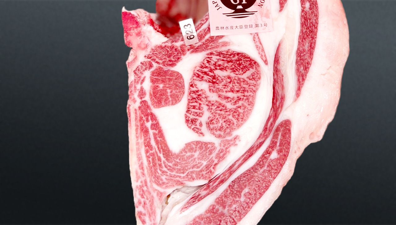 Piatto di omakase di manzo Kobe di prima qualità